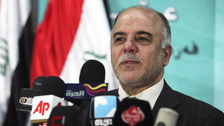 Thủ tướng Iraq Haider al-Abadi.